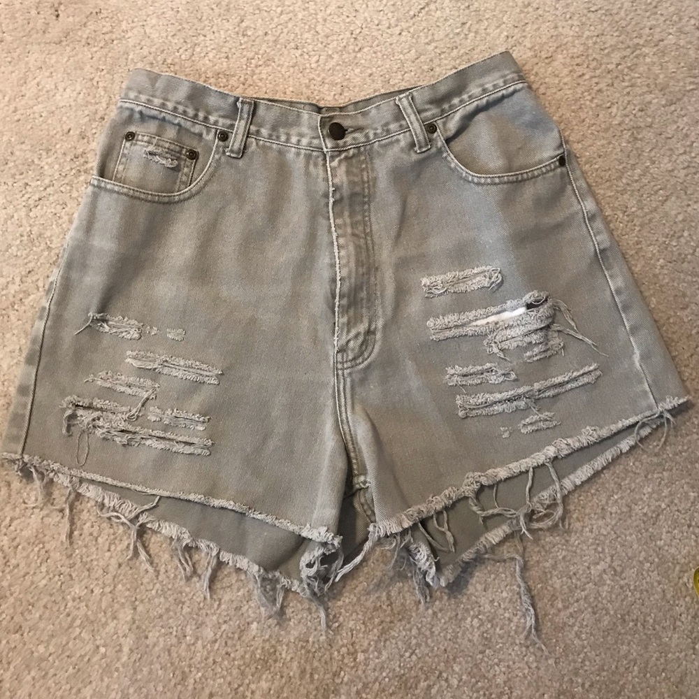 Eddie Bauer High Waist Denim Shorts